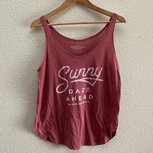 Sunny Daze Ahead Barrelhouse Brewing Co Tank Top California Large Beer Brewing